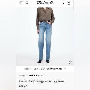 Madewell Jean